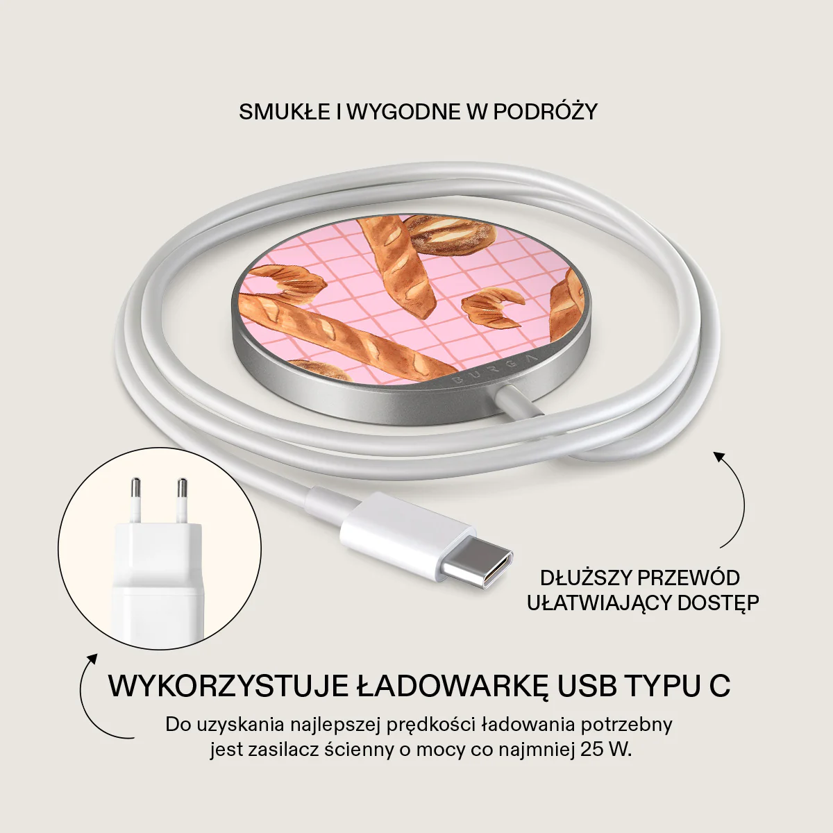 No Crumbs - Magnetyczna ładowarka bezprzewodowa - Image 9