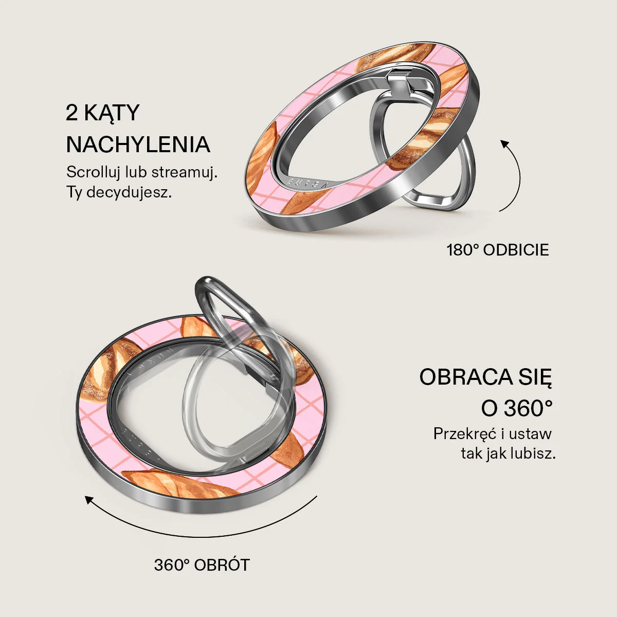 No Crumbs - Magnetyczny Okrągły Uchwyt - Image 3