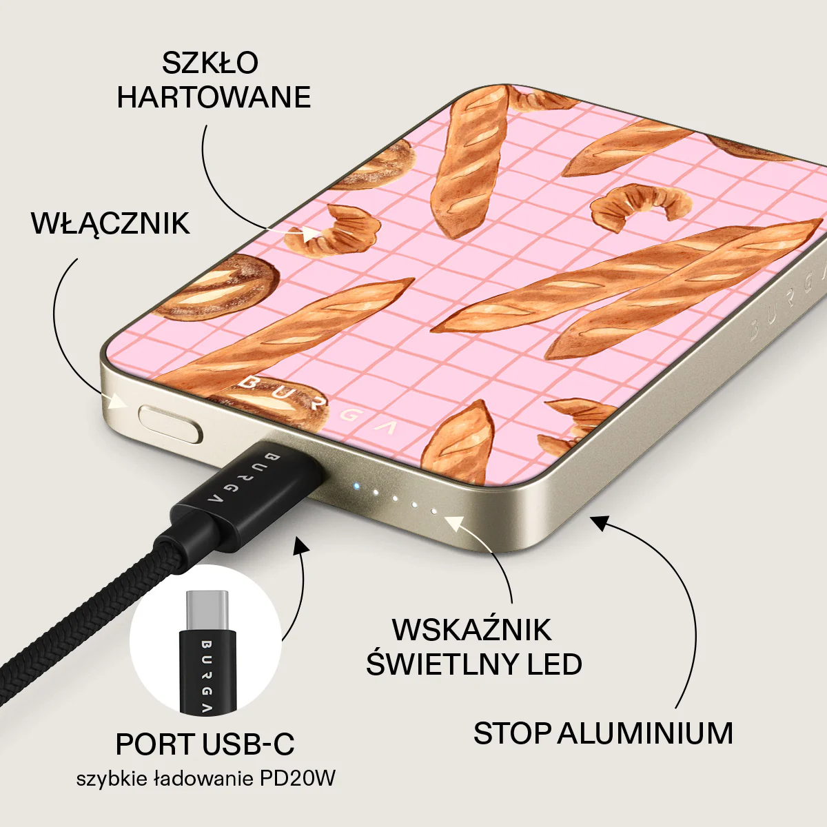 No Crumbs - Magnetyczny power bank - Image 10
