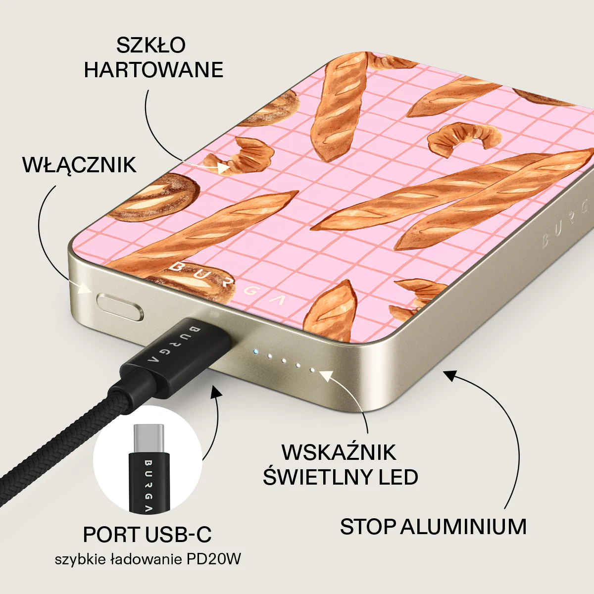 No Crumbs - Magnetyczny power bank - Image 25