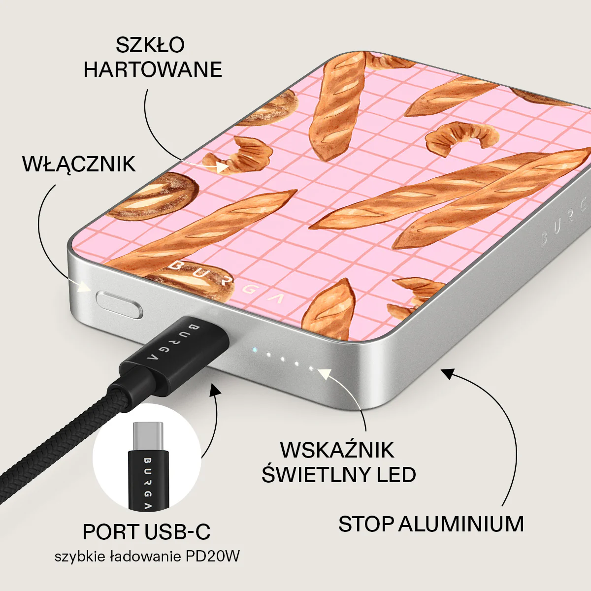 No Crumbs - Magnetyczny power bank - Image 30
