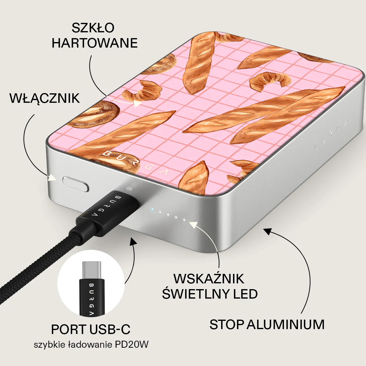 No Crumbs - Magnetyczny power bank - Image 45