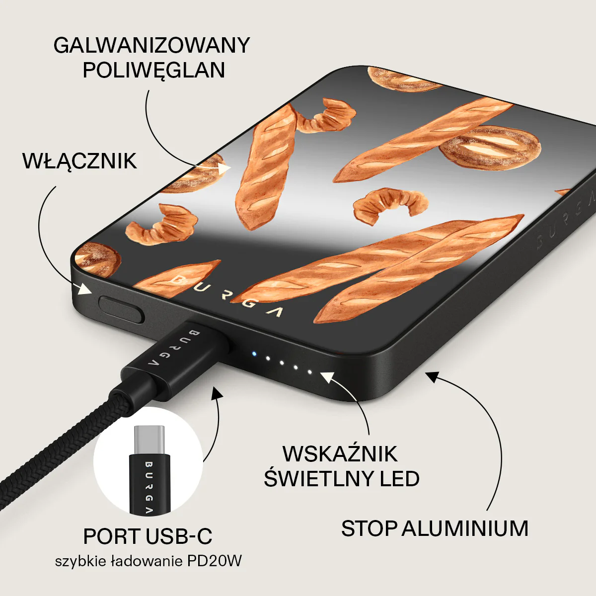No Crumbs - Magnetyczny power bank - Image 50