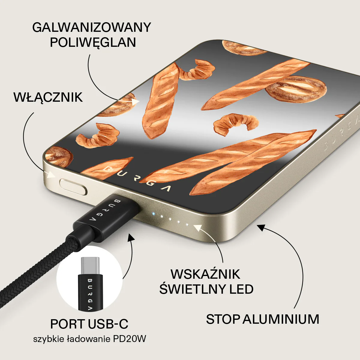 No Crumbs - Magnetyczny power bank - Image 55