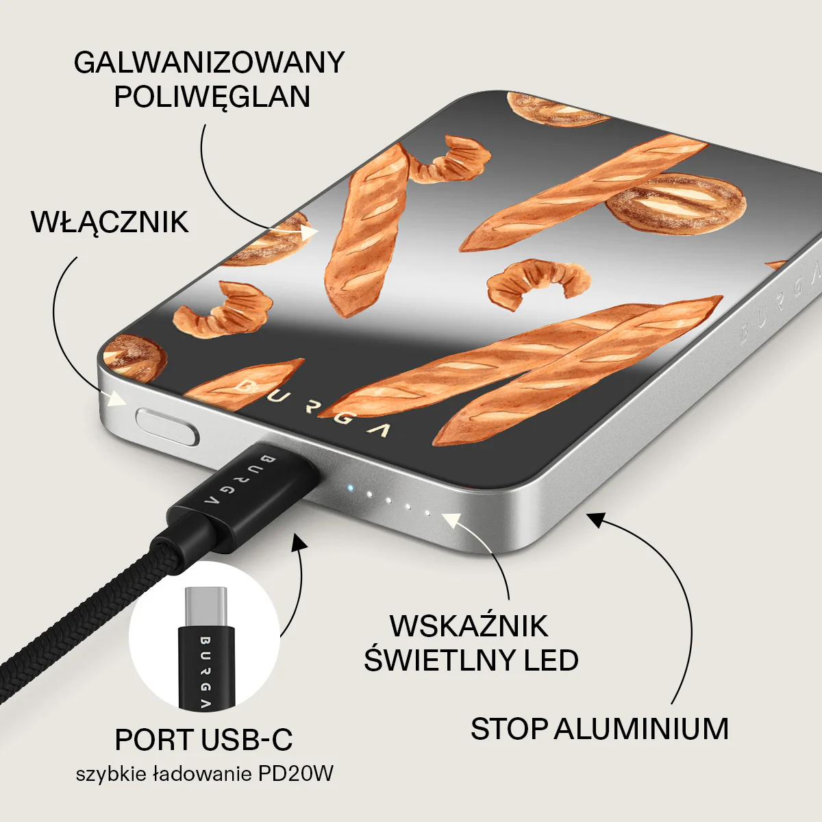No Crumbs - Magnetyczny power bank - Image 60