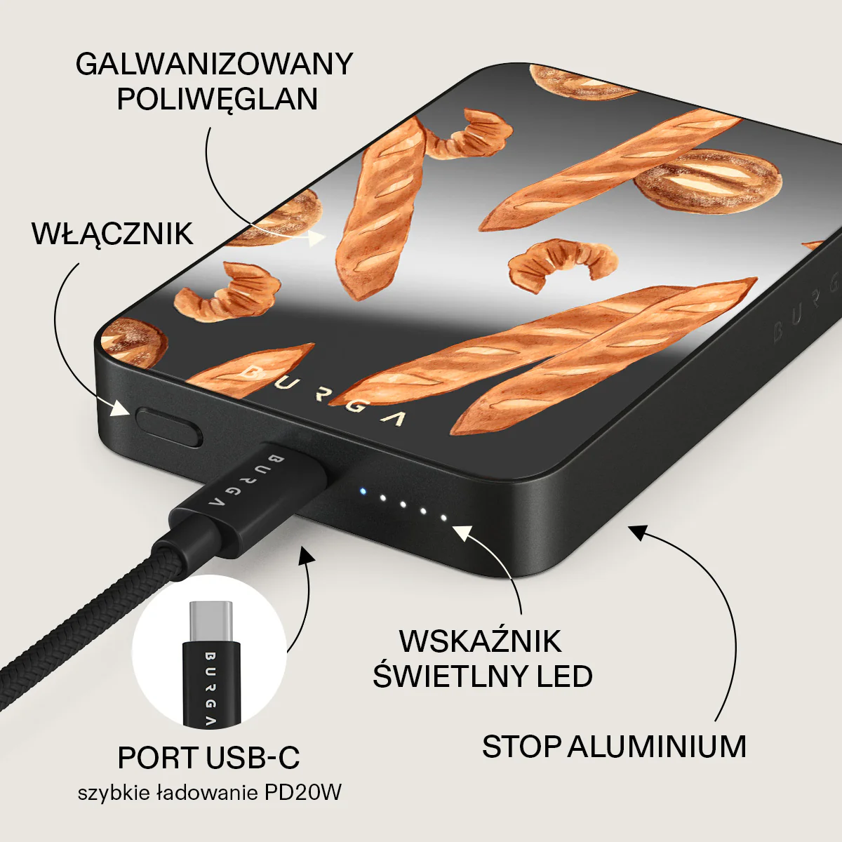 No Crumbs - Magnetyczny power bank - Image 65