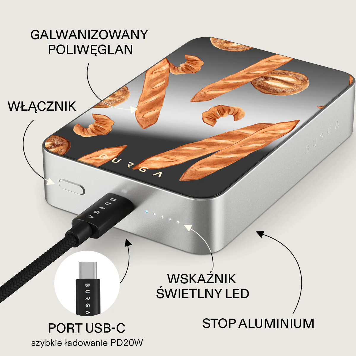 No Crumbs - Magnetyczny power bank - Image 90