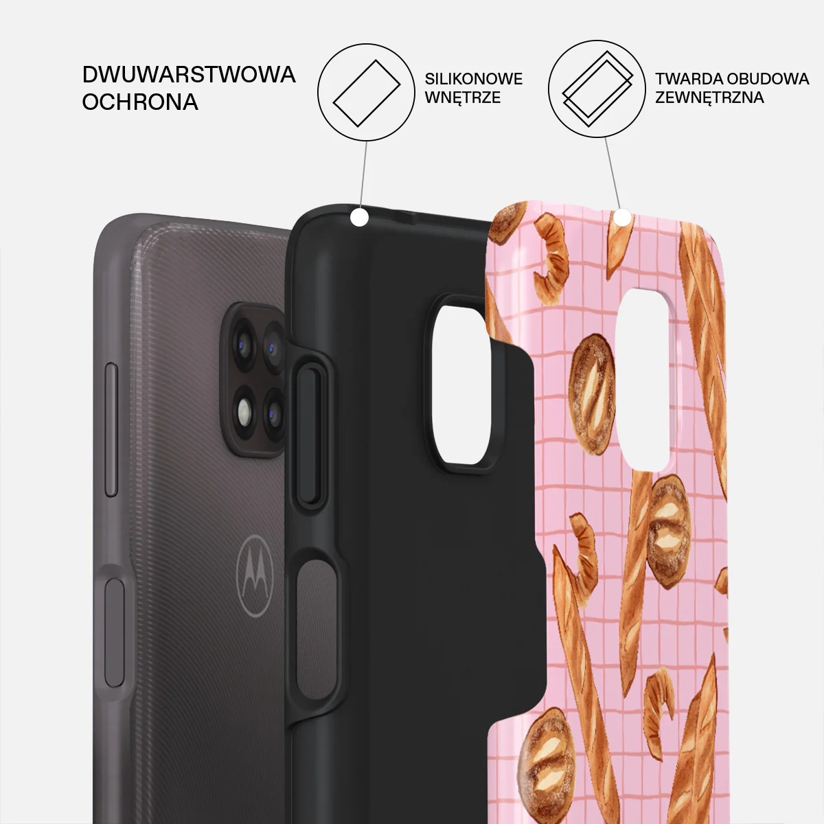 No Crumbs - Motorola Moto G Power 2021 Etui - Image 2