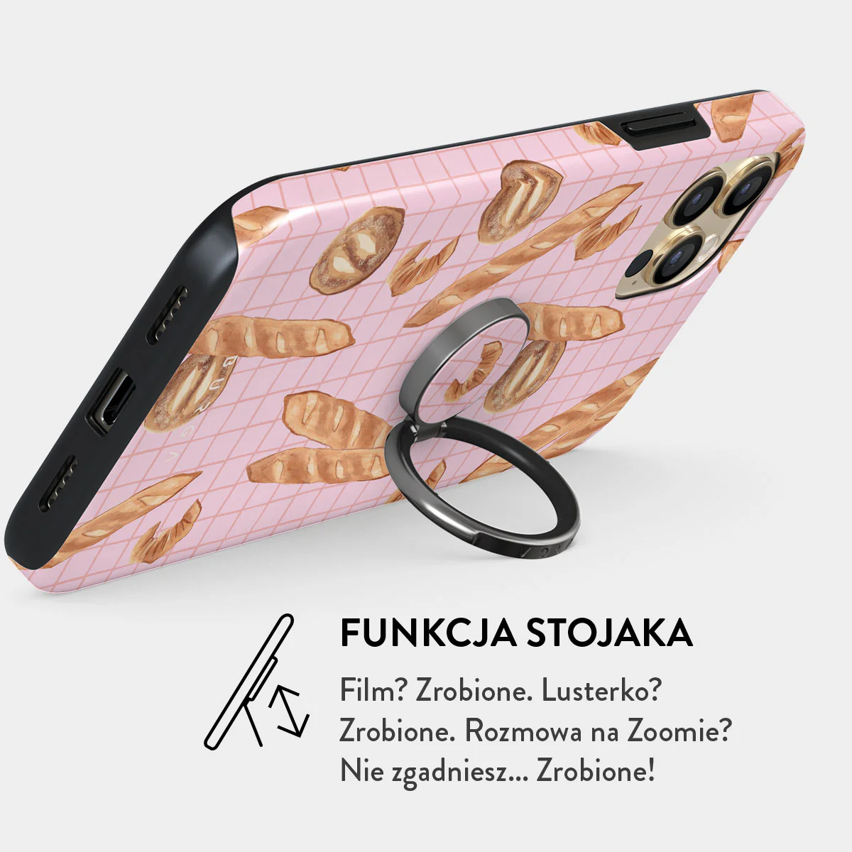 No Crumbs - Samoprzylepny Okrągły Uchwyt - Image 4