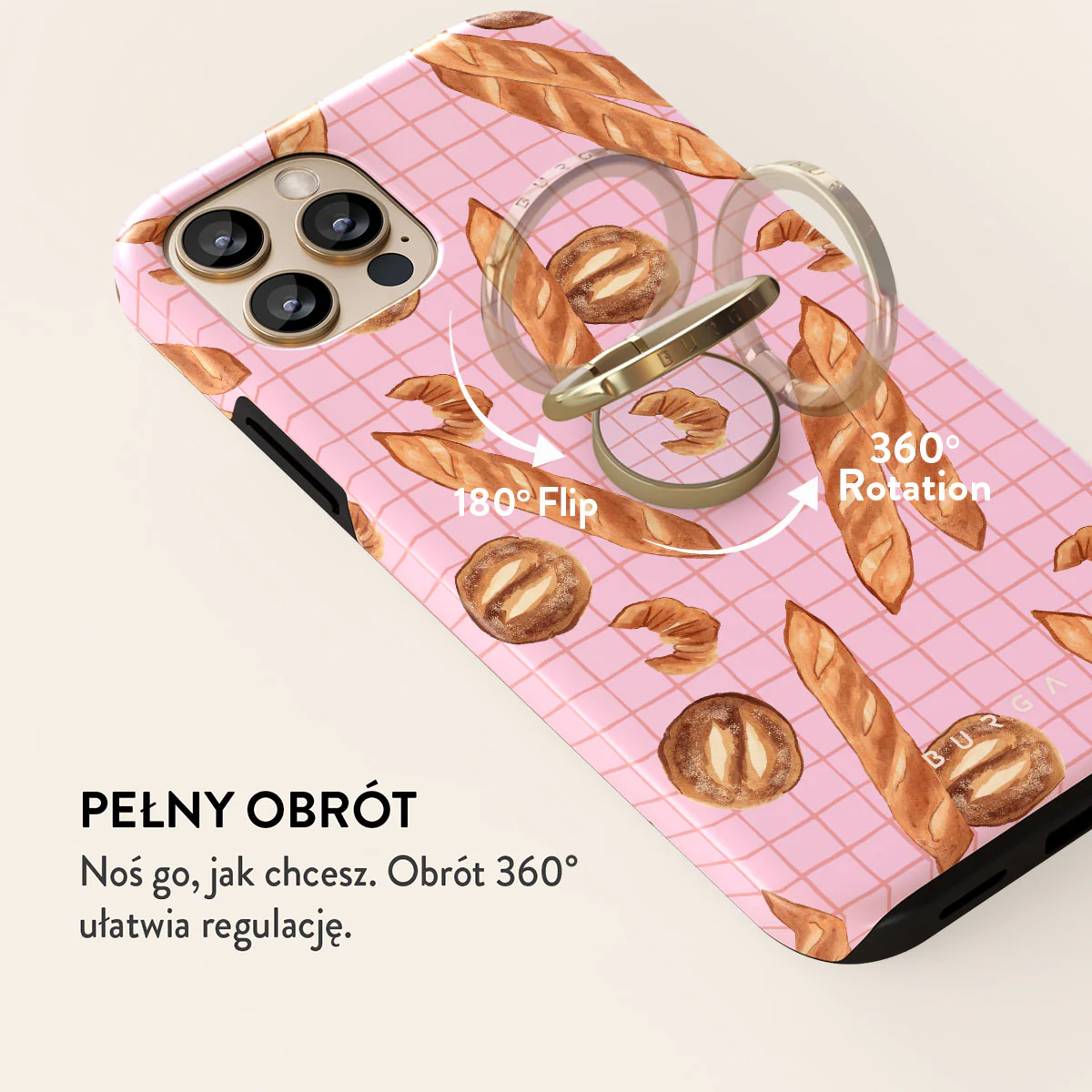 No Crumbs - Samoprzylepny Okrągły Uchwyt - Image 8
