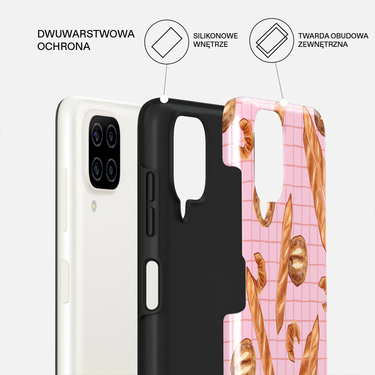 No Crumbs - Samsung Galaxy A12 4G Etui - Image 2