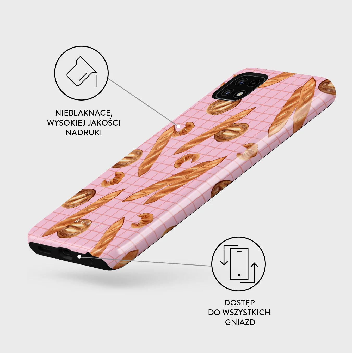 No Crumbs - Samsung Galaxy A22 5G Etui - Image 3