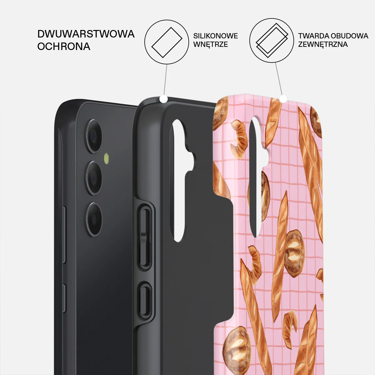 No Crumbs - Samsung Galaxy A34 Etui - Image 2