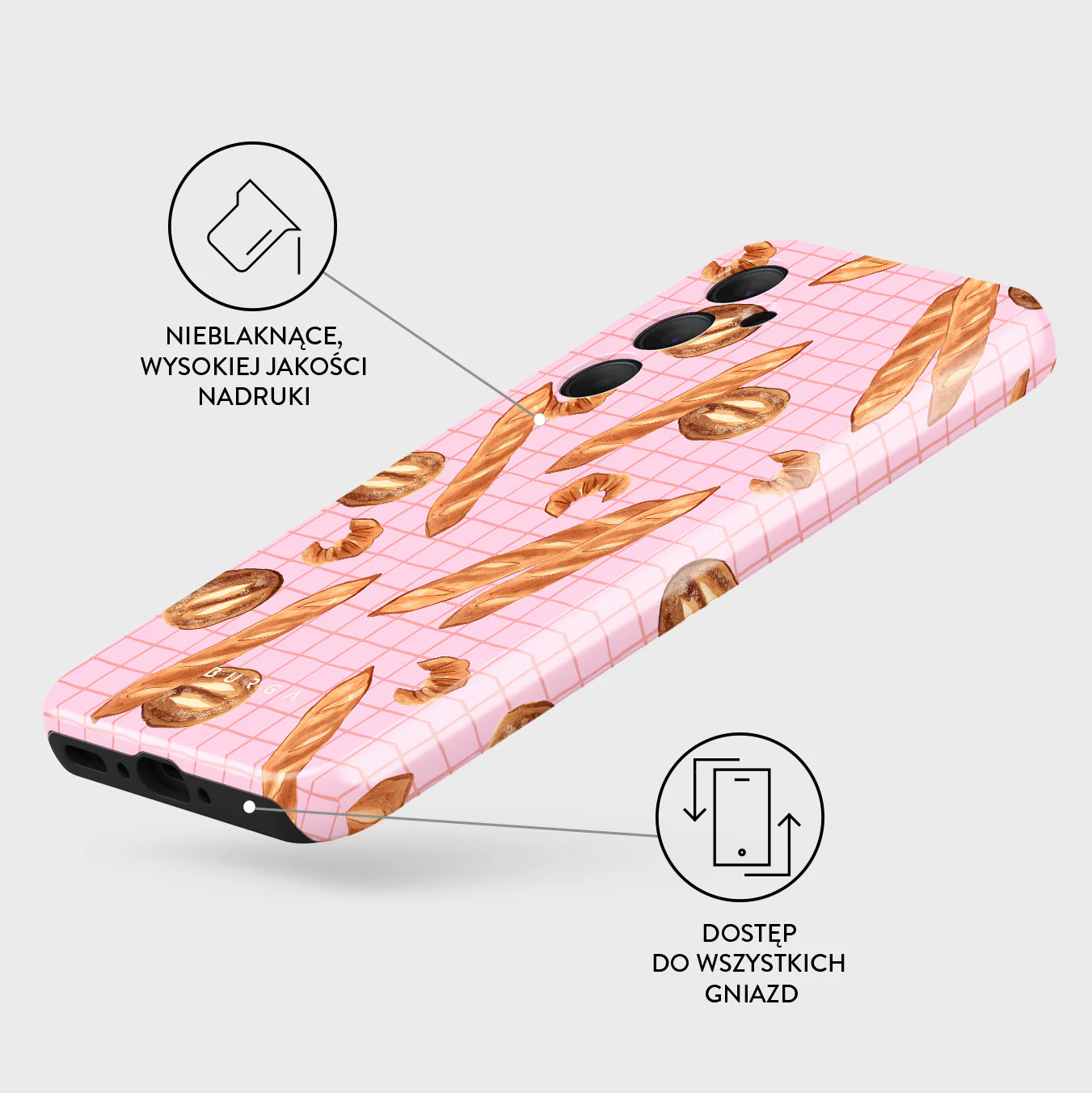 No Crumbs - Samsung Galaxy A35 Etui - Image 3