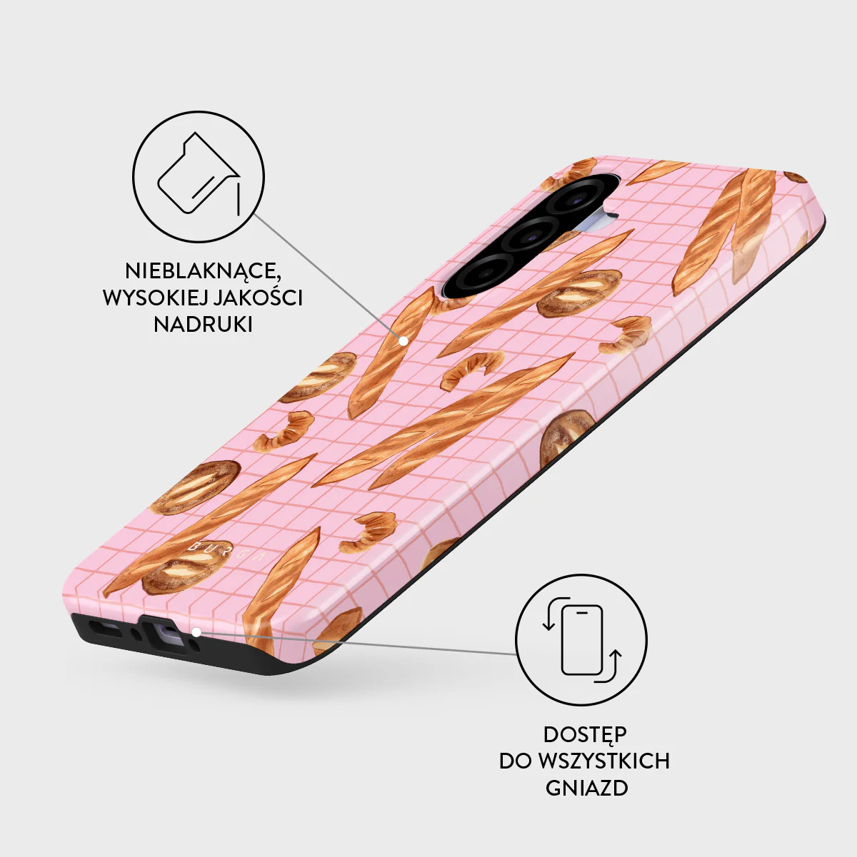 No Crumbs - Samsung Galaxy A37 5G Etui - Image 3