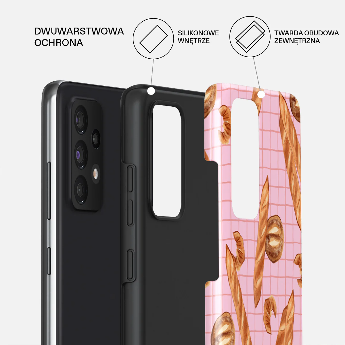 No Crumbs - Samsung Galaxy A52 / A52S 4G / 5G Etui - Image 2