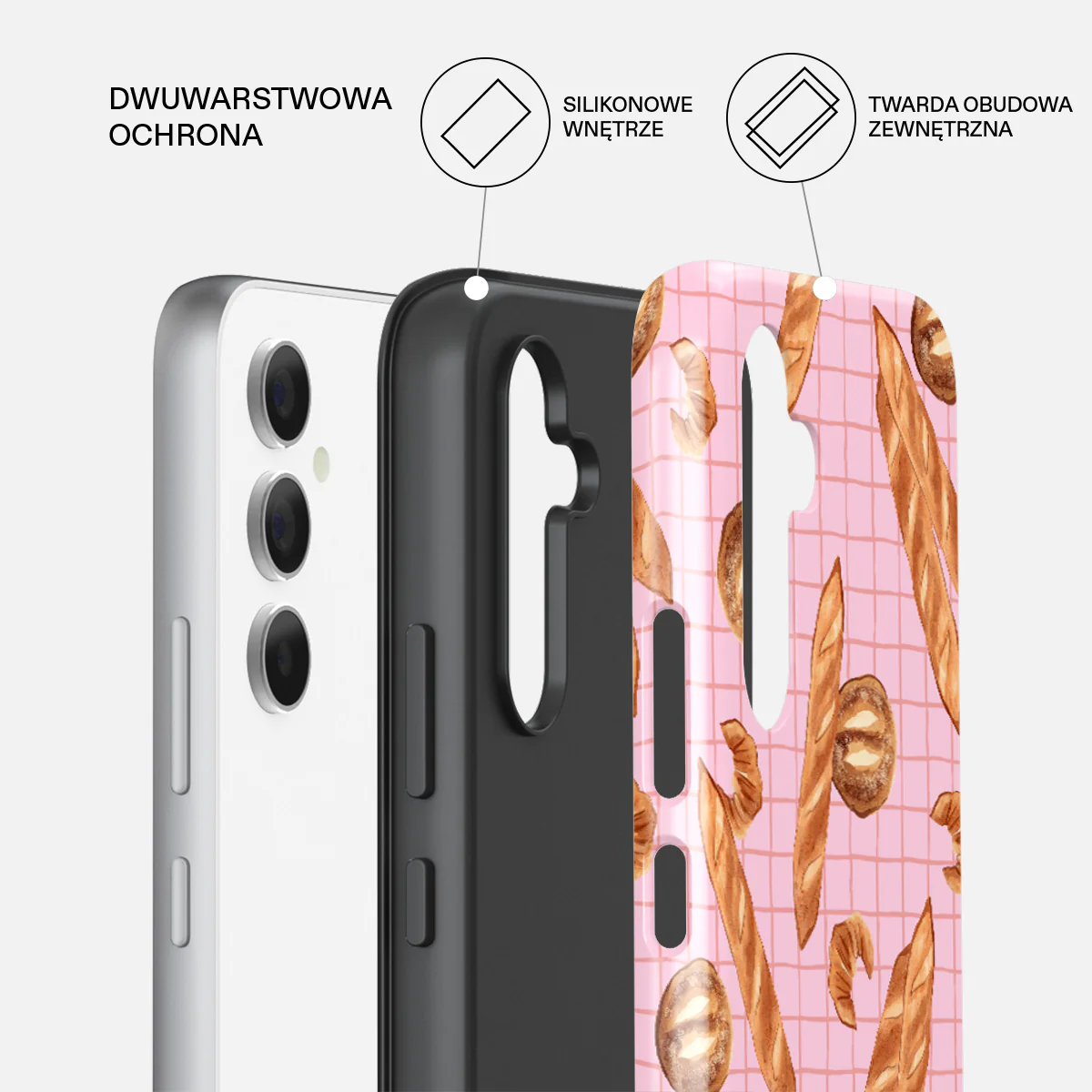No Crumbs - Samsung Galaxy A55 Etui - Image 2
