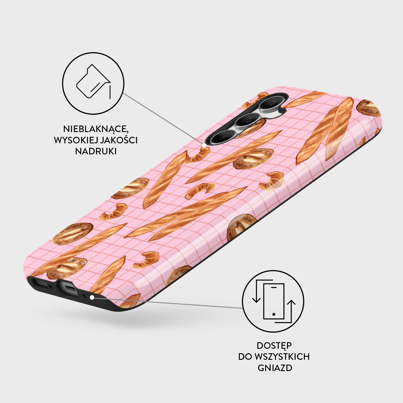 No Crumbs - Samsung Galaxy A55 Etui - Image 3
