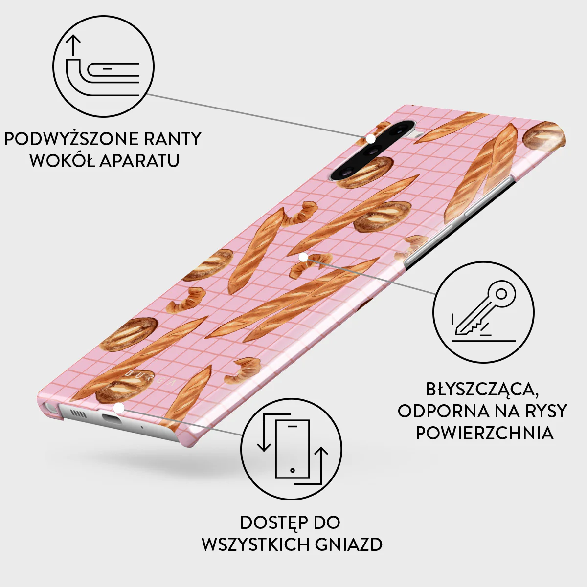 No Crumbs - Samsung Galaxy Note 10 Etui - Image 3