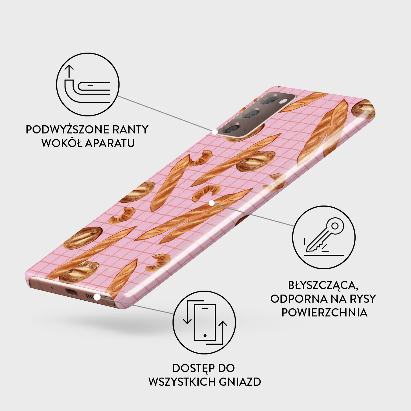 No Crumbs - Samsung Galaxy Note 20 4G / 5G Etui - Image 3