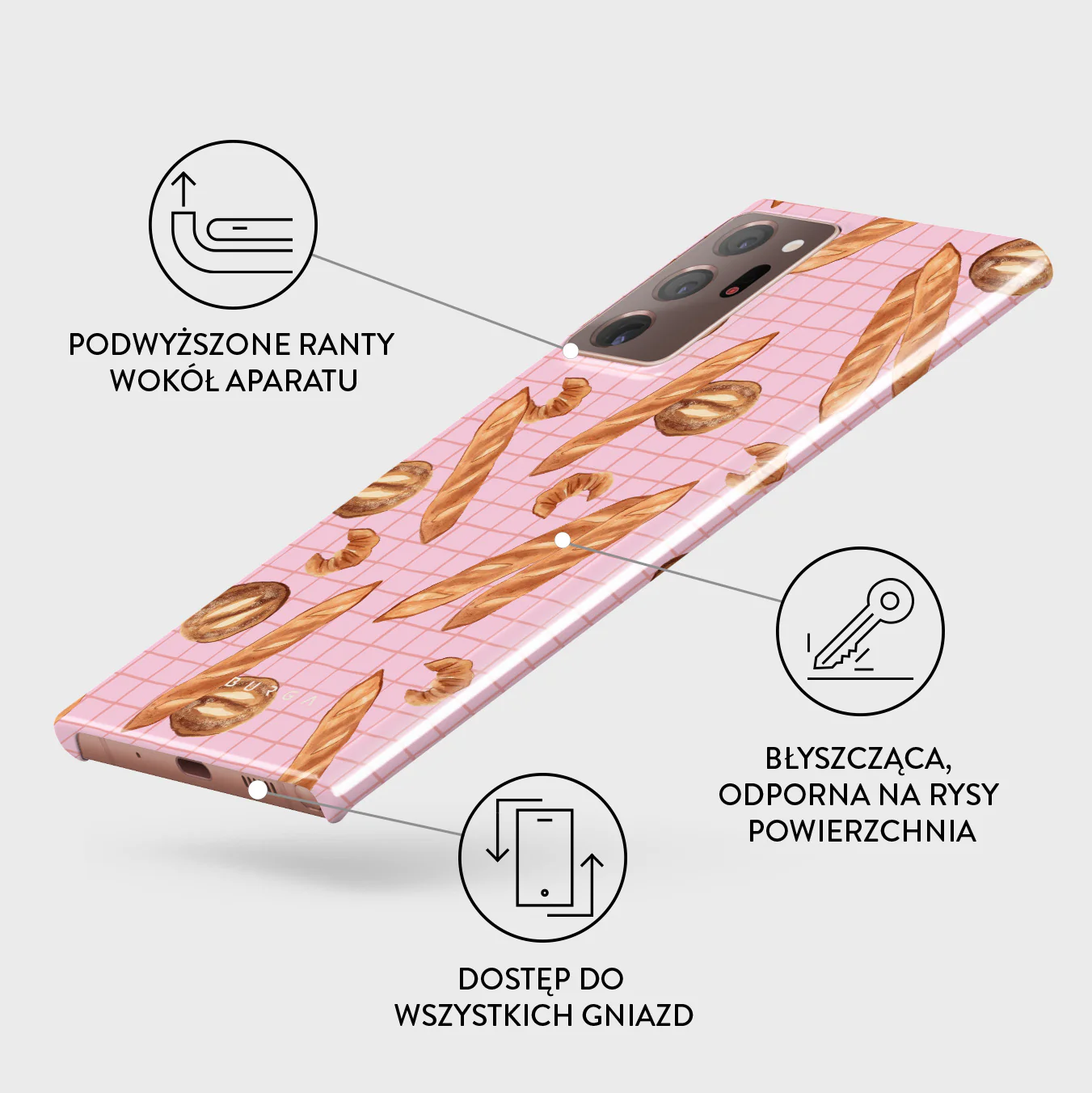 No Crumbs - Samsung Galaxy Note 20 Ultra 4G / 5G Etui - Image 3