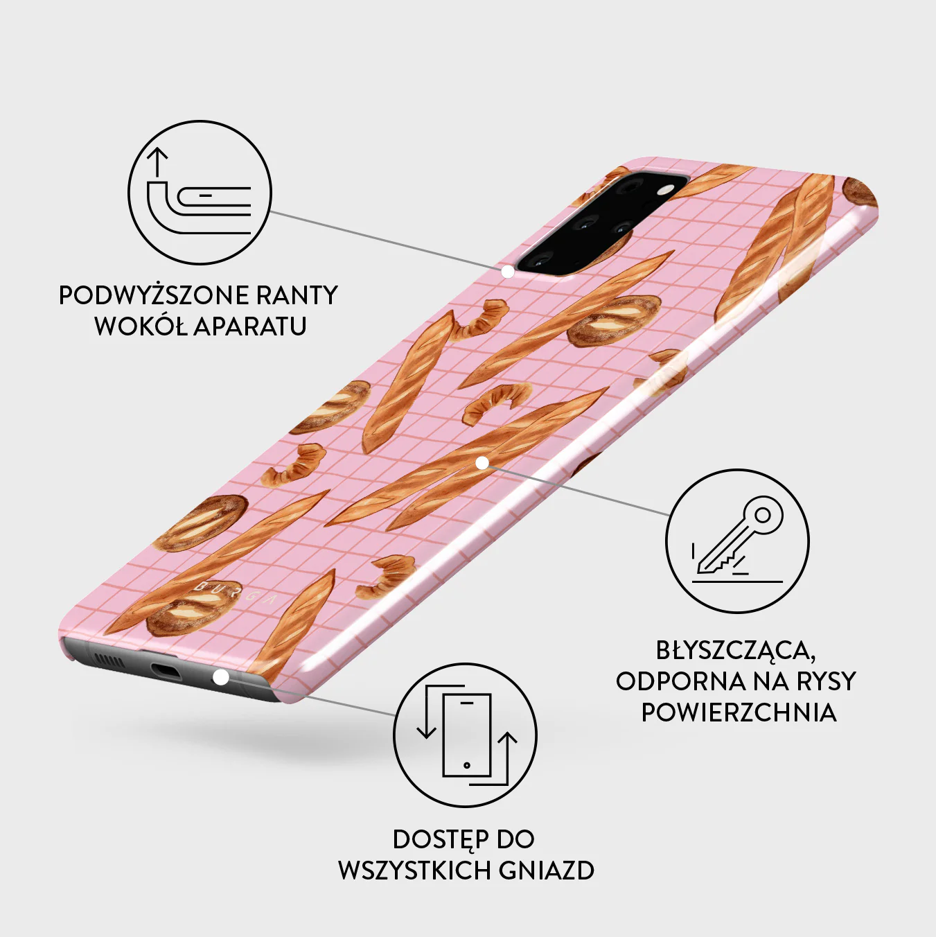 No Crumbs - Samsung Galaxy S20 Plus 4G / 5G Etui - Image 3