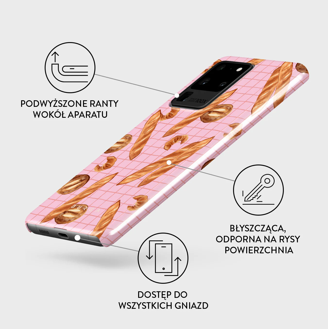 No Crumbs - Samsung Galaxy S20 Ultra 4G / 5G Etui - Image 3