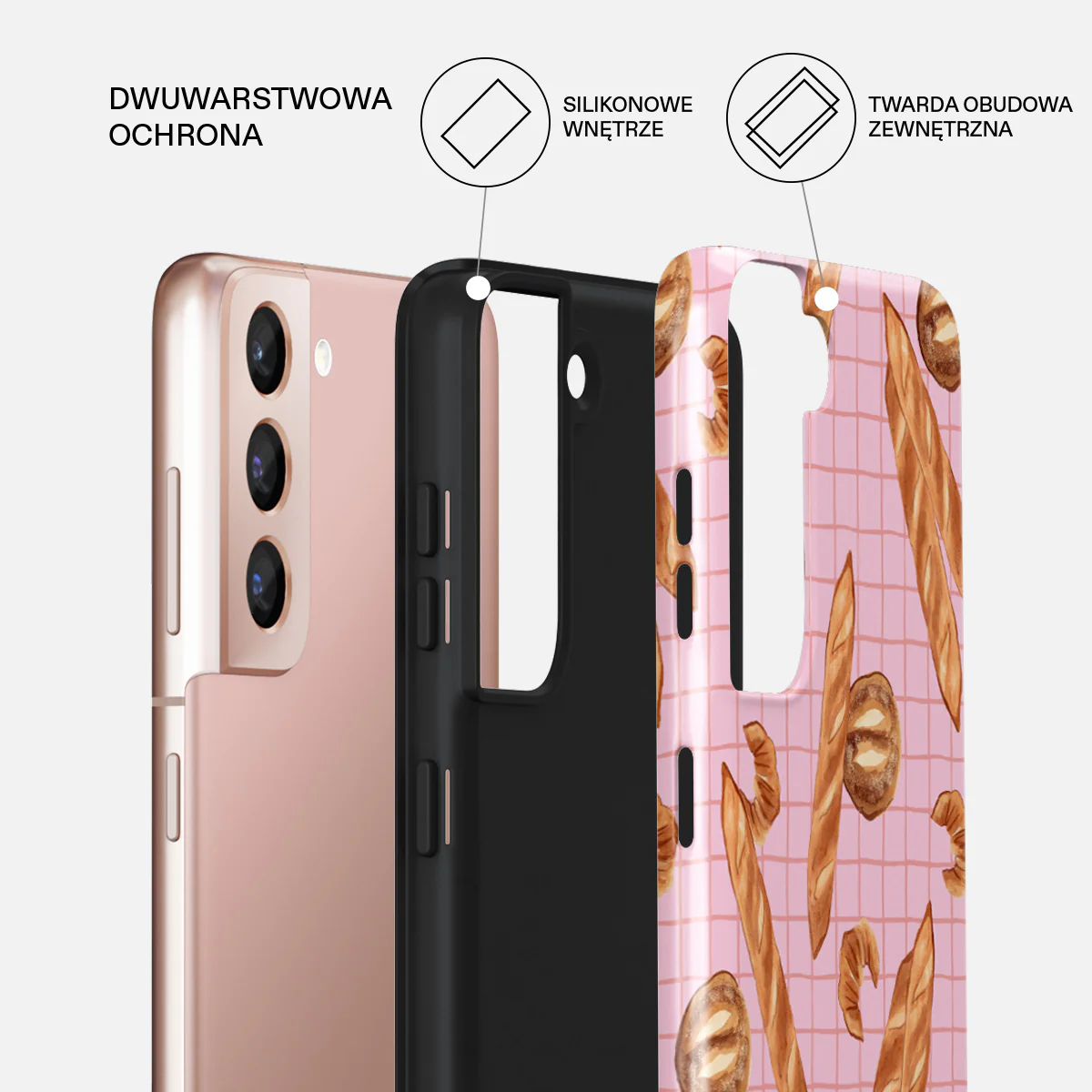 No Crumbs - Samsung Galaxy S21 Plus Etui - Image 2