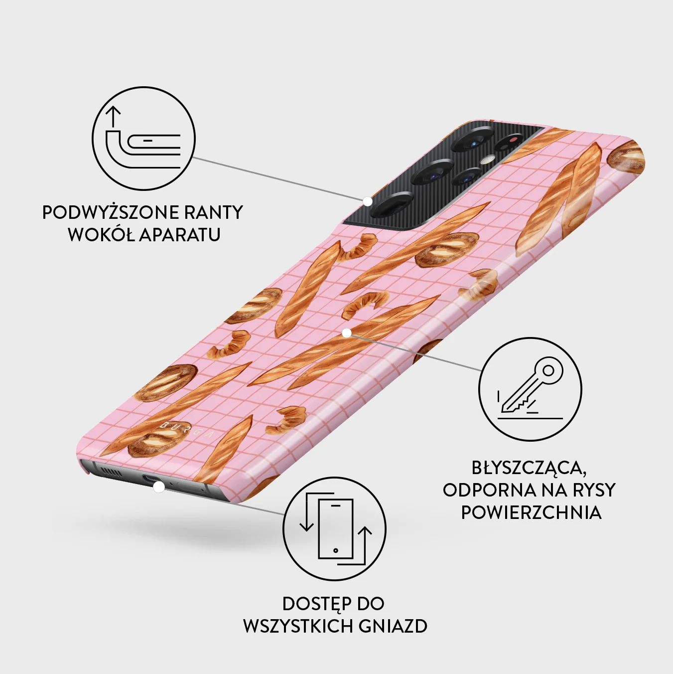 No Crumbs - Samsung Galaxy S21 Ultra Etui - Image 3