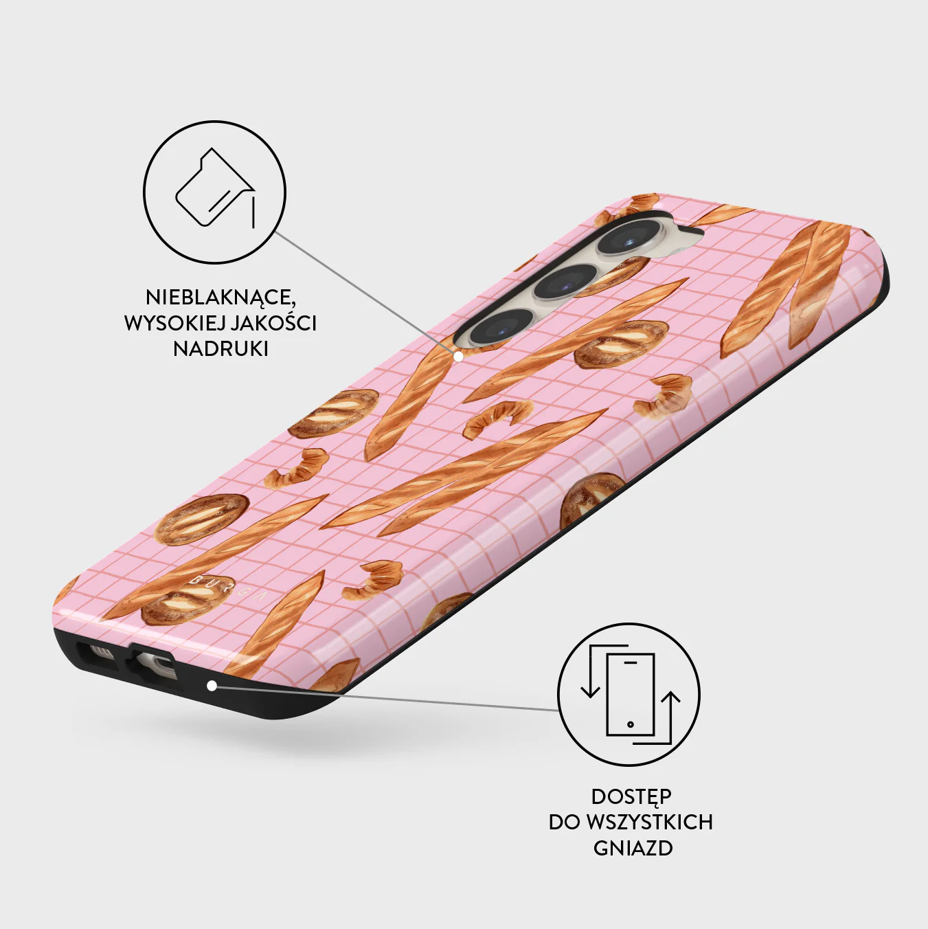 No Crumbs - Samsung Galaxy S23 Etui - Image 3