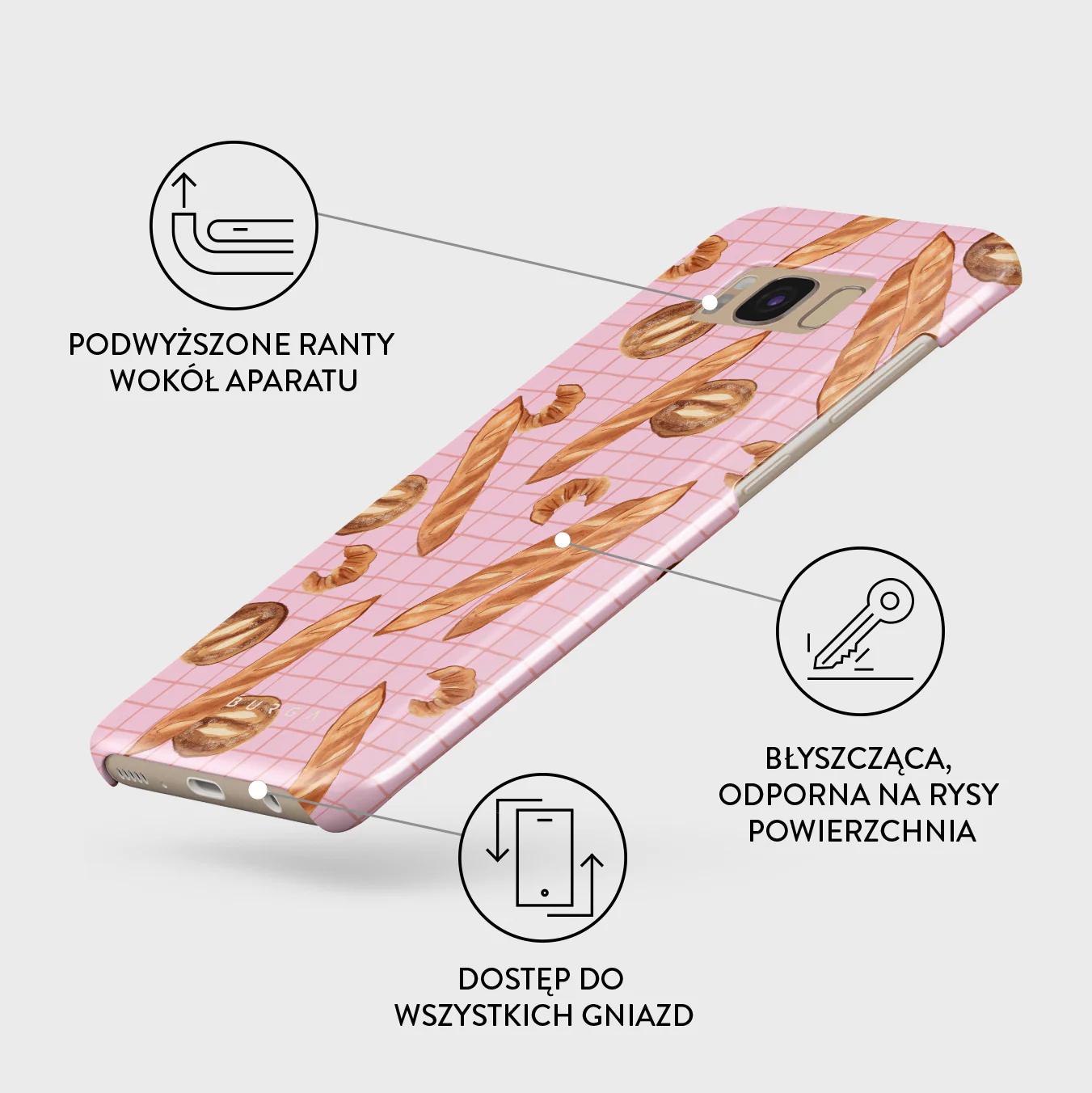 No Crumbs - Samsung Galaxy S8 Etui - Image 3