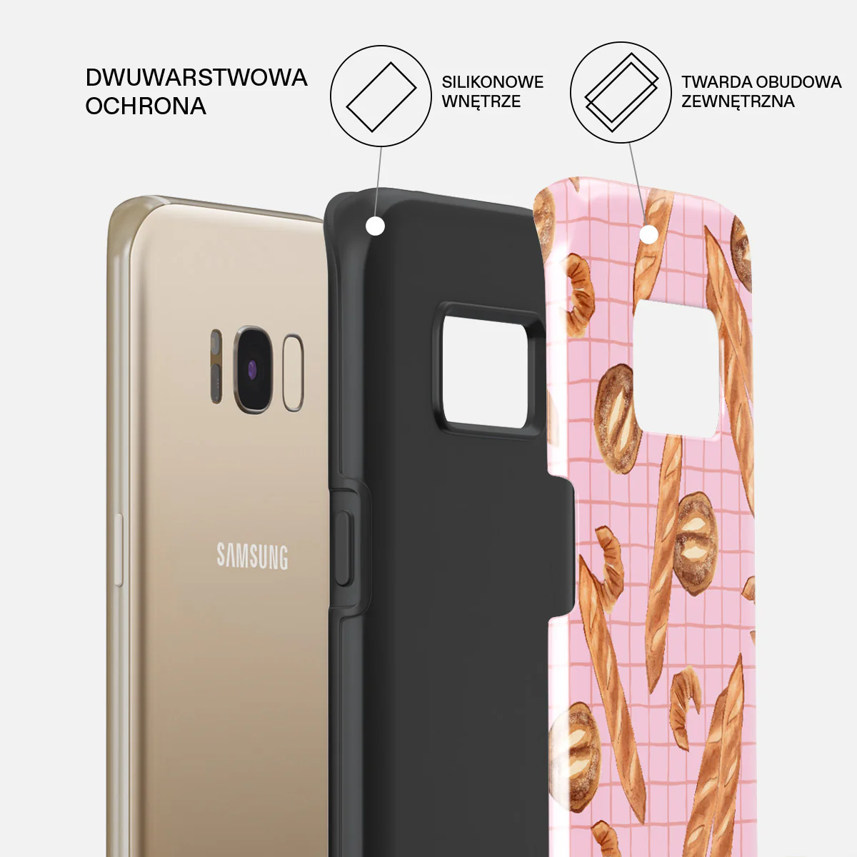 No Crumbs - Samsung Galaxy S8 Etui - Image 6