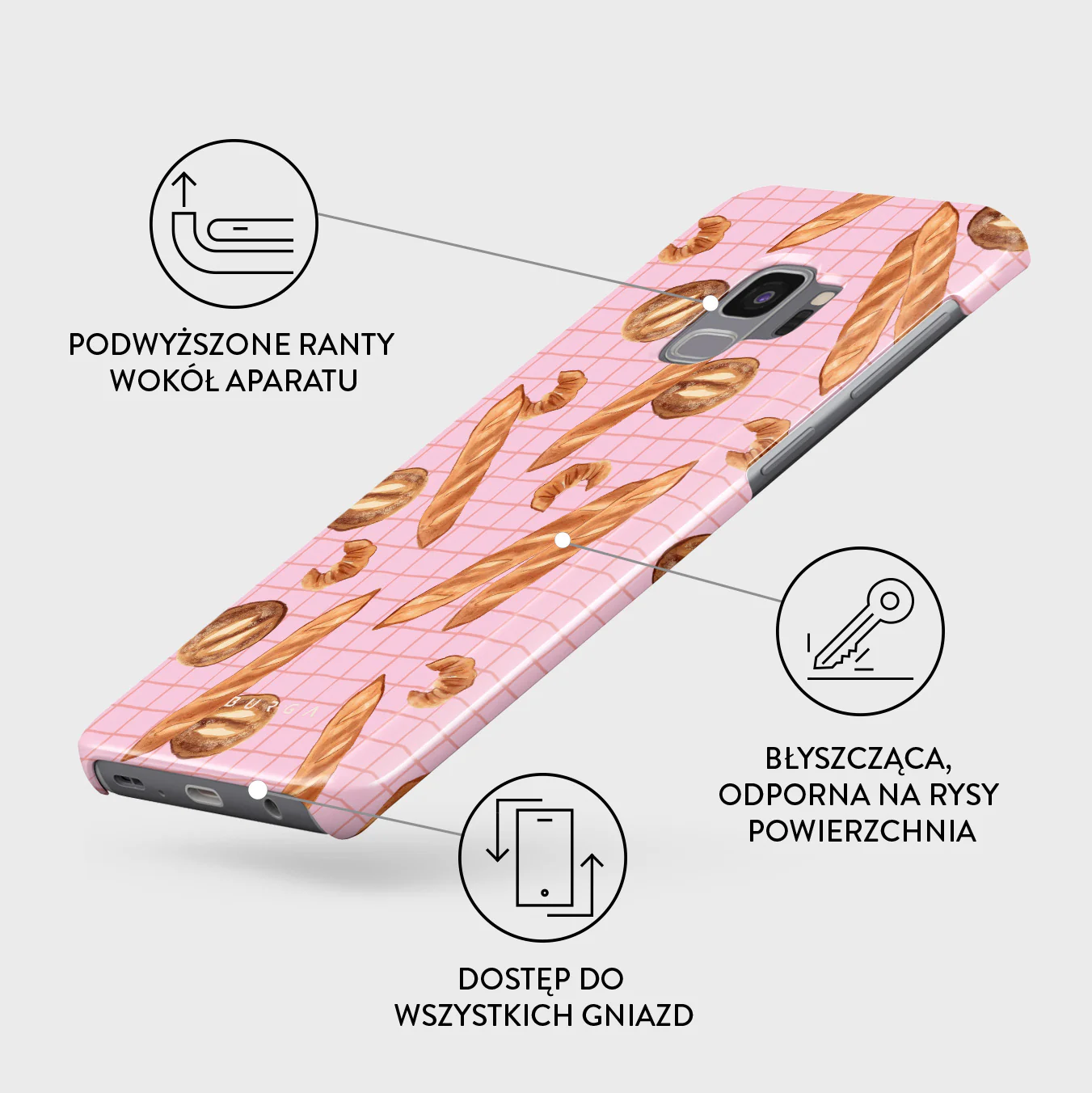 No Crumbs - Samsung Galaxy S9 Etui - Image 3