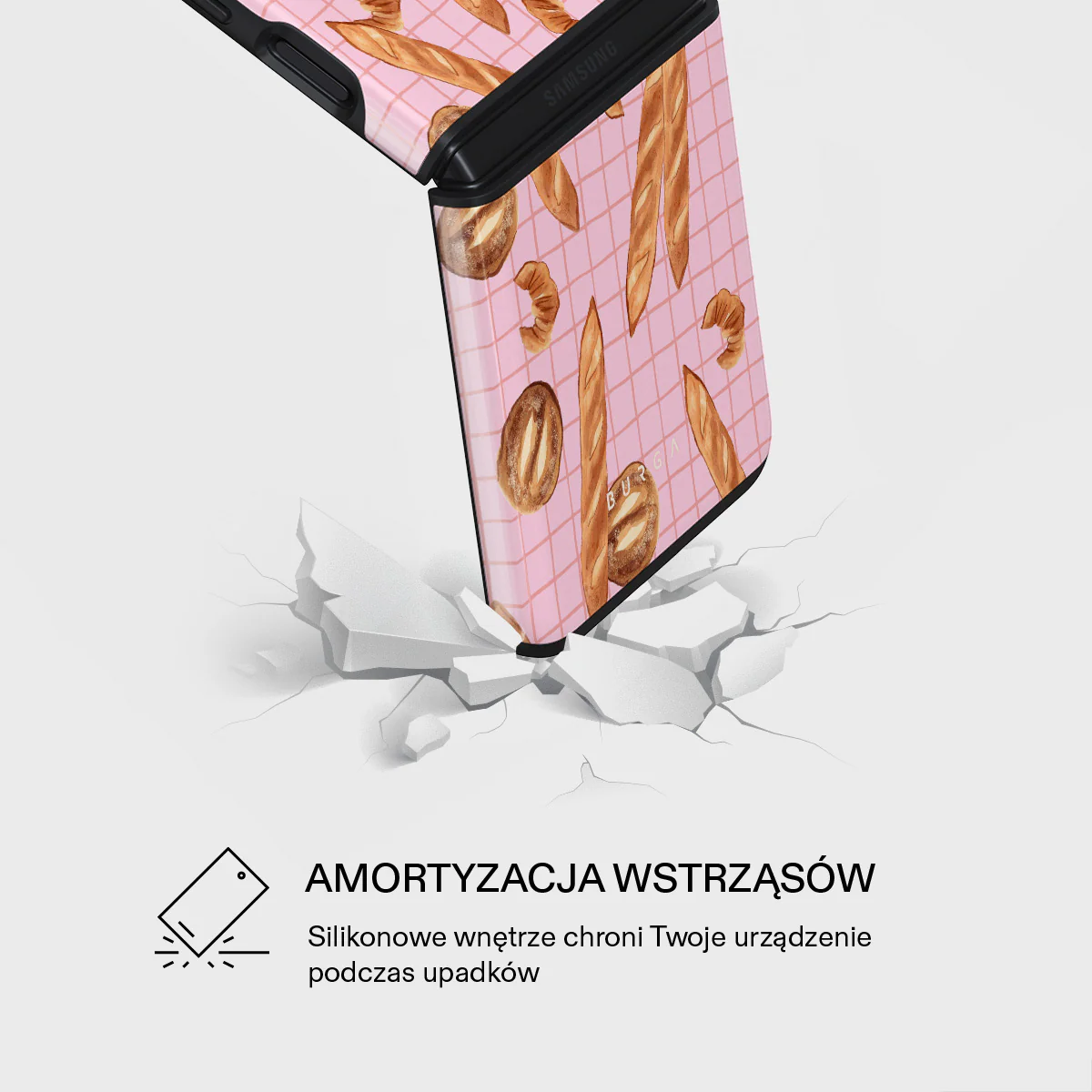No Crumbs - Samsung Galaxy Z Flip 4 Etui - Image 10