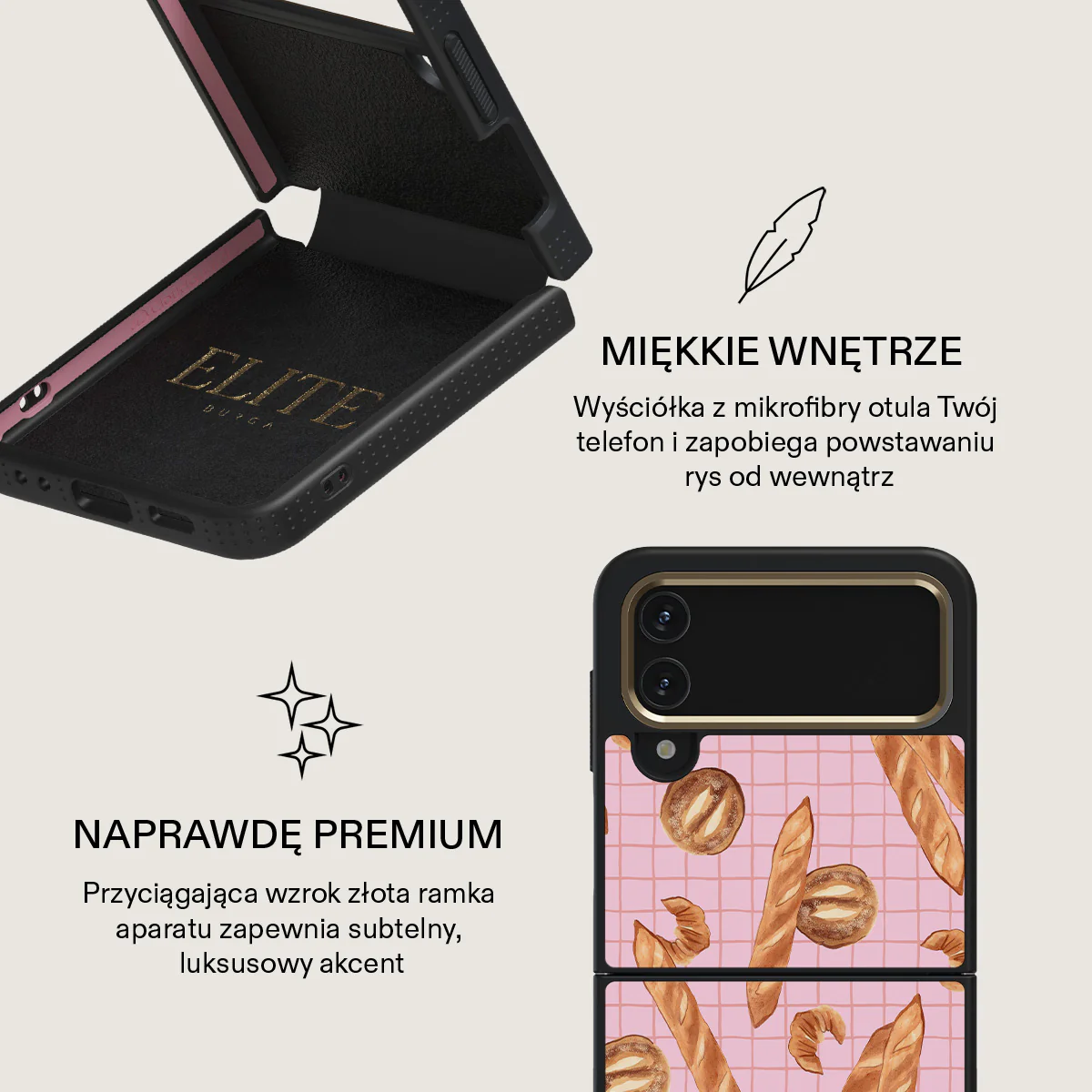 No Crumbs - Samsung Galaxy Z Flip 4 Etui - Image 19