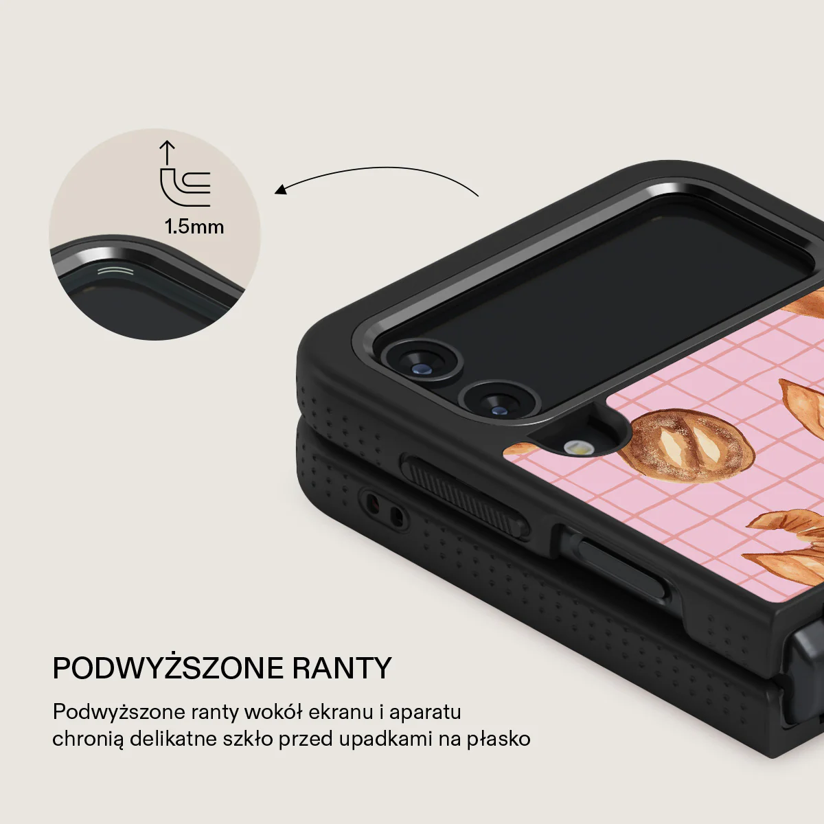 No Crumbs - Samsung Galaxy Z Flip 4 Etui - Image 23