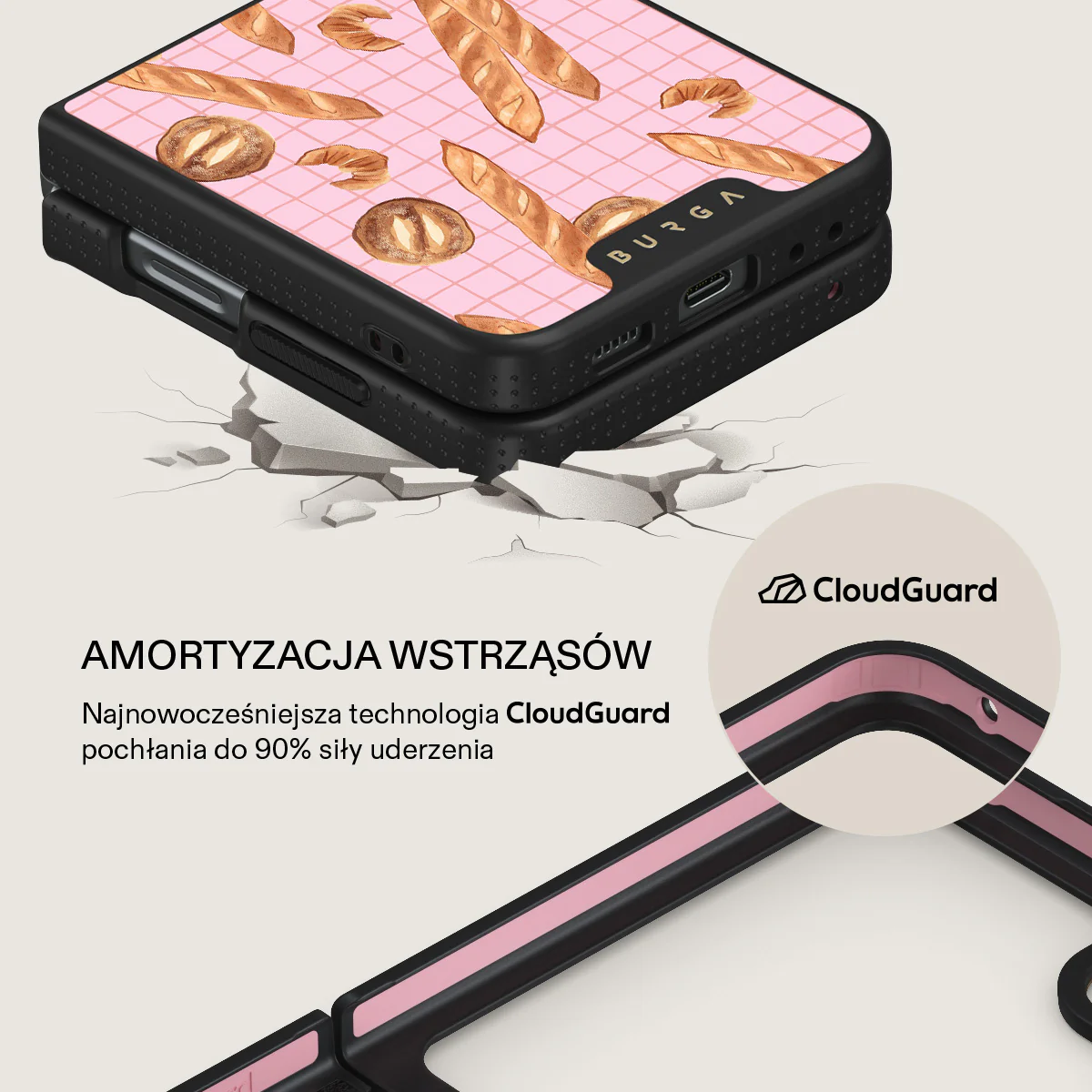 No Crumbs - Samsung Galaxy Z Flip 5 Etui - Image 10