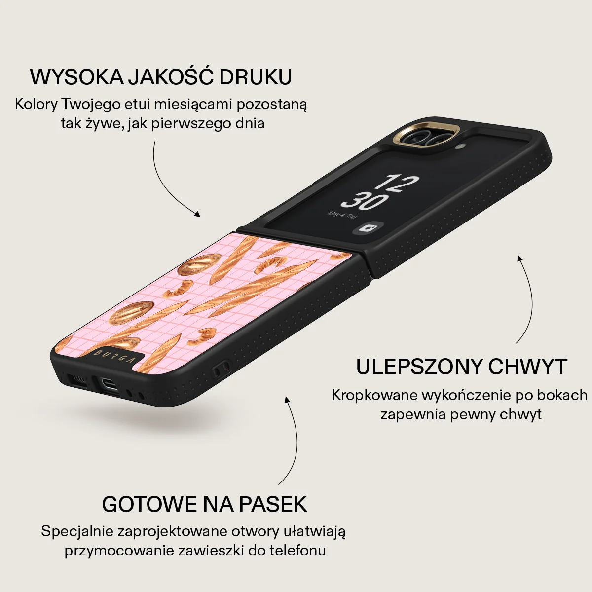 No Crumbs - Samsung Galaxy Z Flip 5 Etui - Image 12
