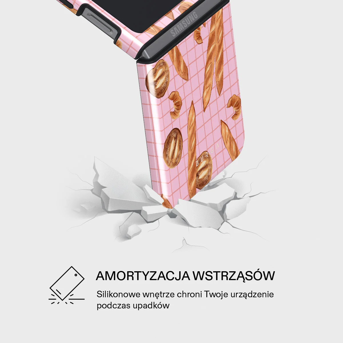 No Crumbs - Samsung Galaxy Z Flip 5 Etui - Image 4
