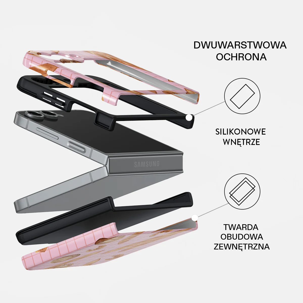 No Crumbs - Samsung Galaxy Z Flip 6 Etui - Image 2