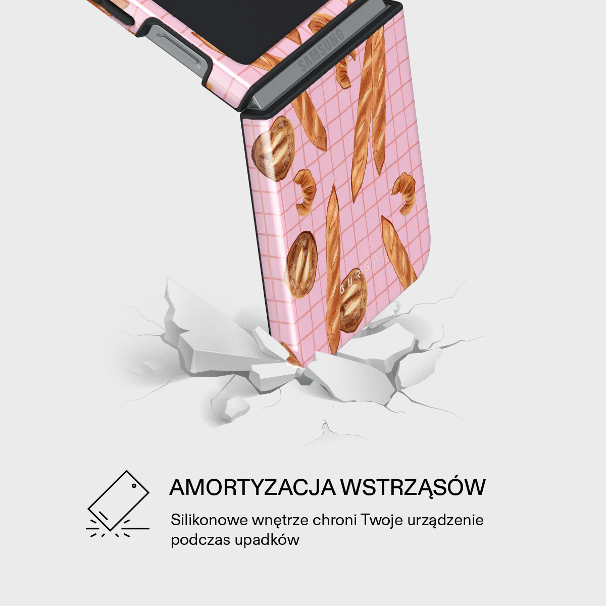 No Crumbs - Samsung Galaxy Z Flip 6 Etui - Image 4