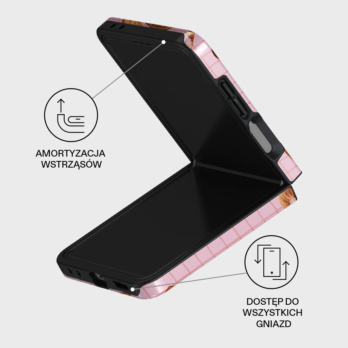 No Crumbs - Samsung Galaxy Z Flip 7 Etui - Image 3