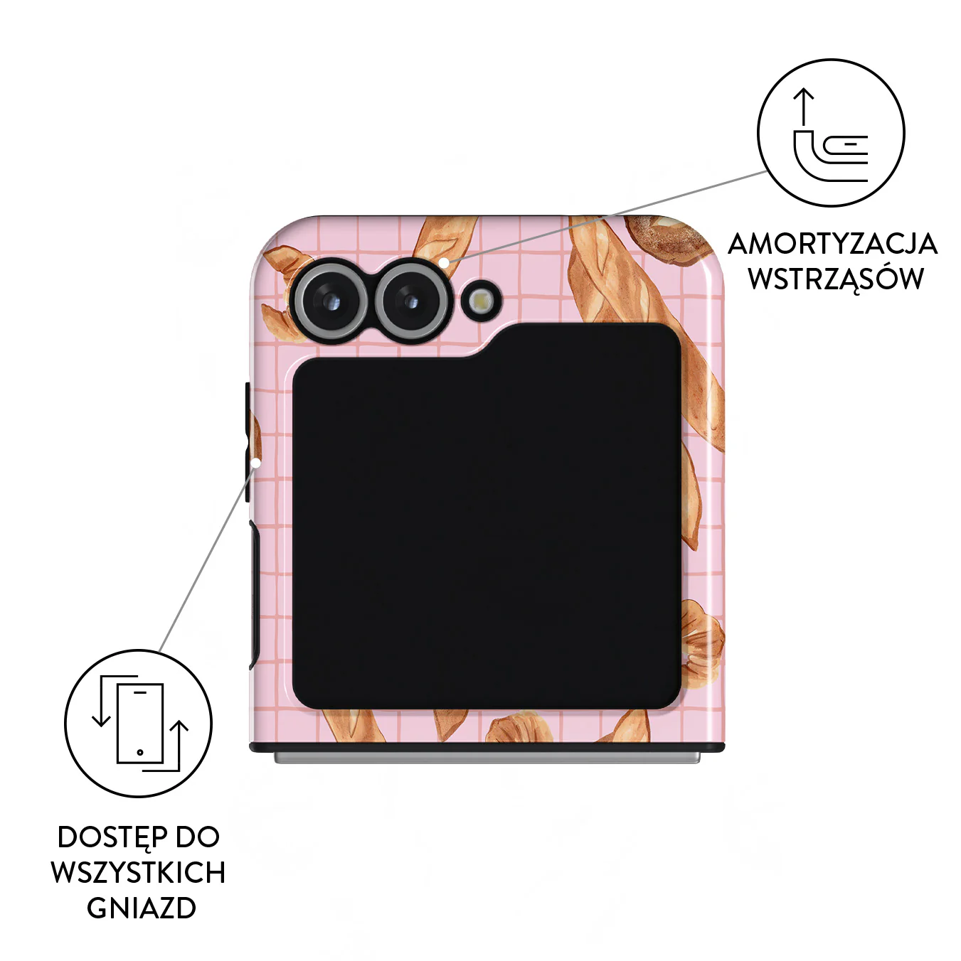 No Crumbs - Samsung Galaxy Z Flip 7 FE Etui - Image 3