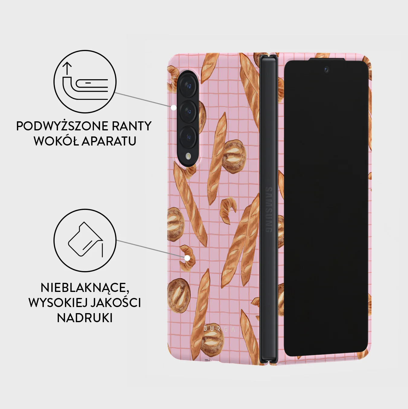 No Crumbs - Samsung Galaxy Z Fold 3 Etui - Image 3