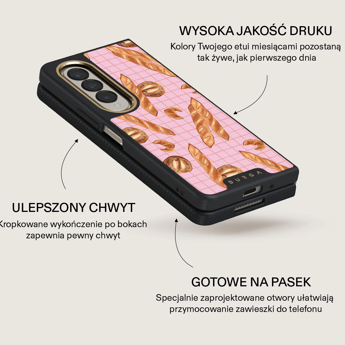 No Crumbs - Samsung Galaxy Z Fold 4 Etui - Image 10