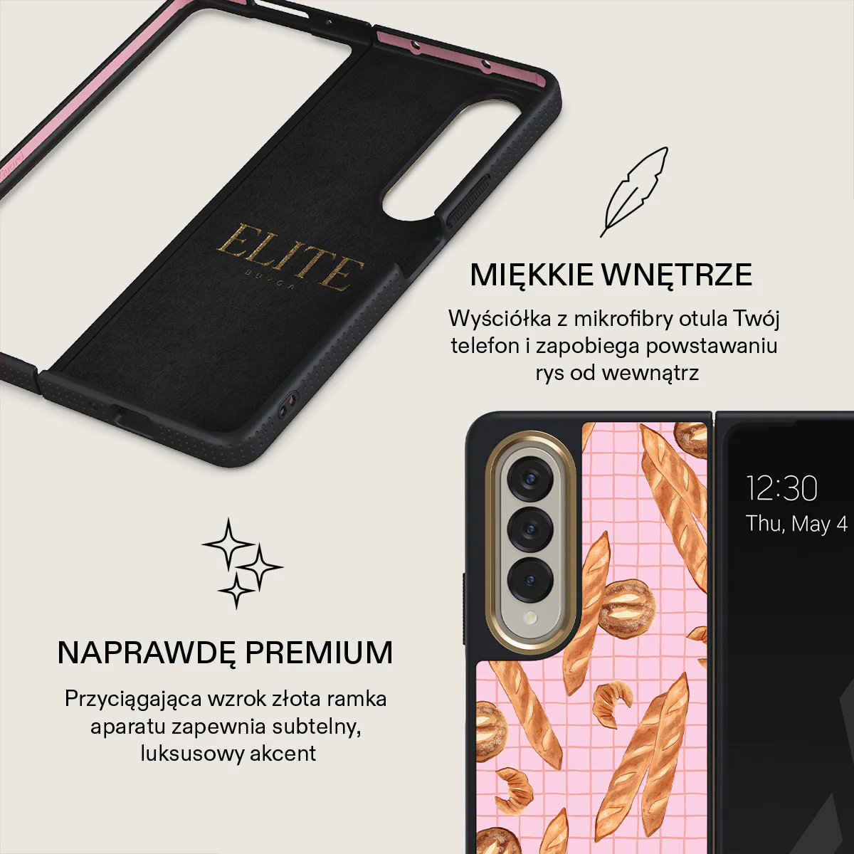 No Crumbs - Samsung Galaxy Z Fold 4 Etui - Image 11
