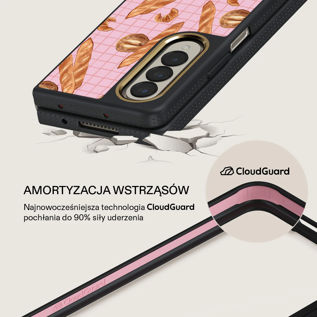 No Crumbs - Samsung Galaxy Z Fold 4 Etui - Image 8