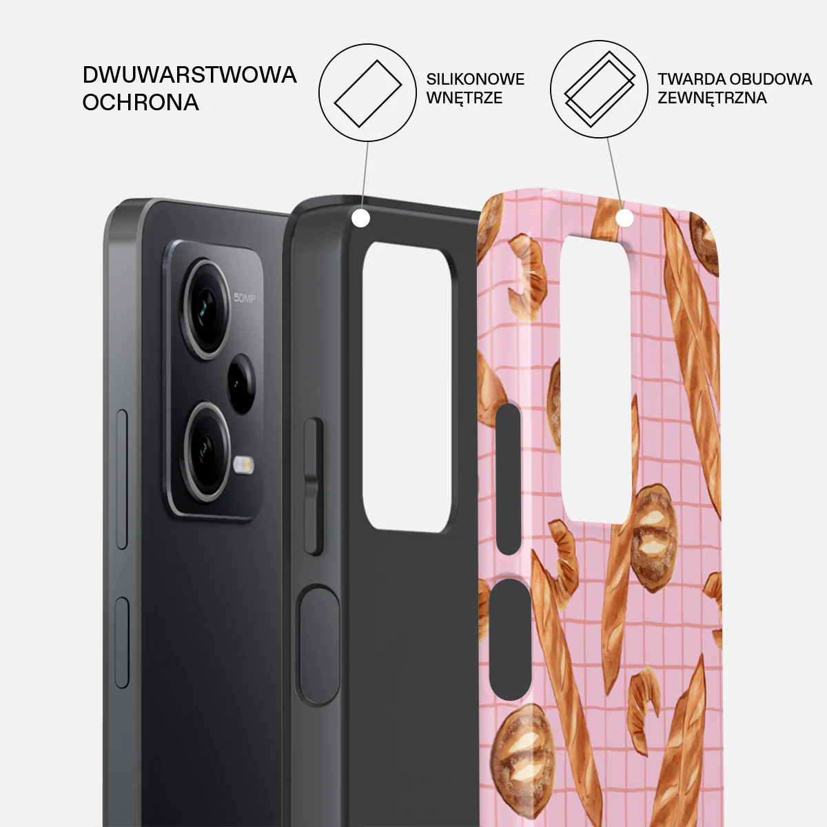 No Crumbs - Xiaomi Redmi Note 12 Pro+ 5G Etui - Image 2