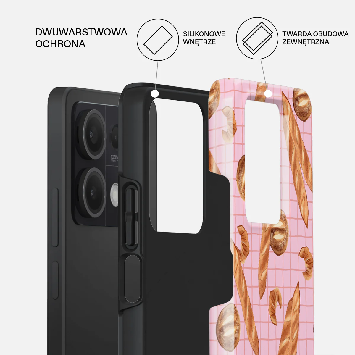 No Crumbs - Xiaomi Redmi Note 13 5G Etui - Image 2