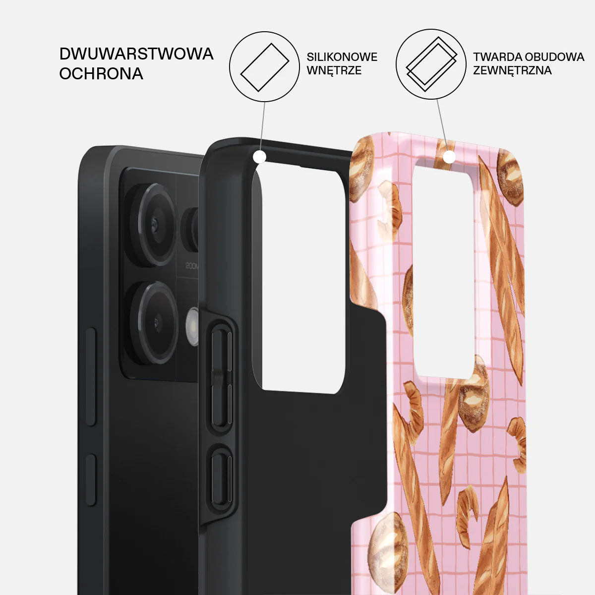 No Crumbs - Xiaomi Redmi Note 13 Pro 5G Etui - Image 2